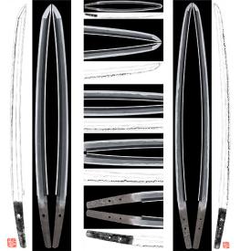 大小：摺上無銘（吉岡一文字）無銘