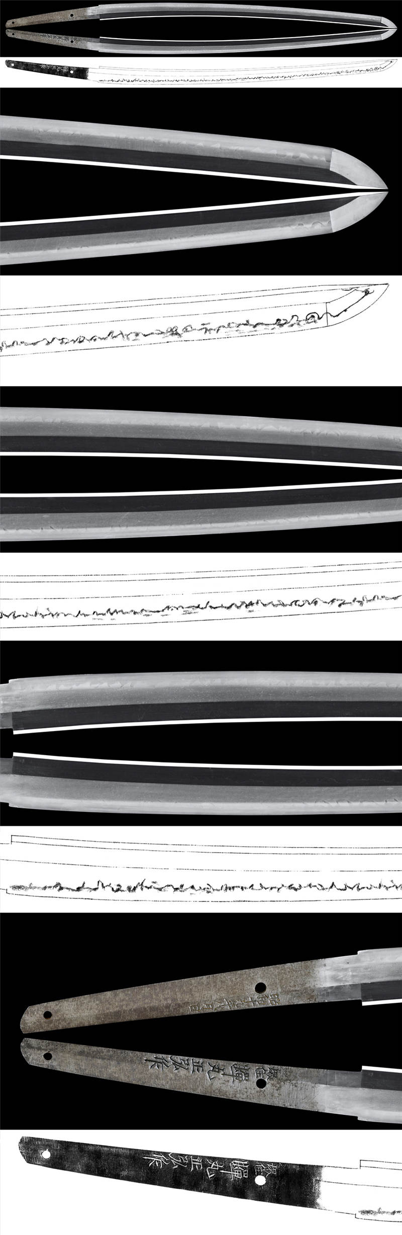 軍刀:(星刻印)境住蝉丸正弘作/昭和十九年八月日_打刀 太刀 Katana&Tachi 葵美术在中国的唯一直营代表机构 日本刀販売日本